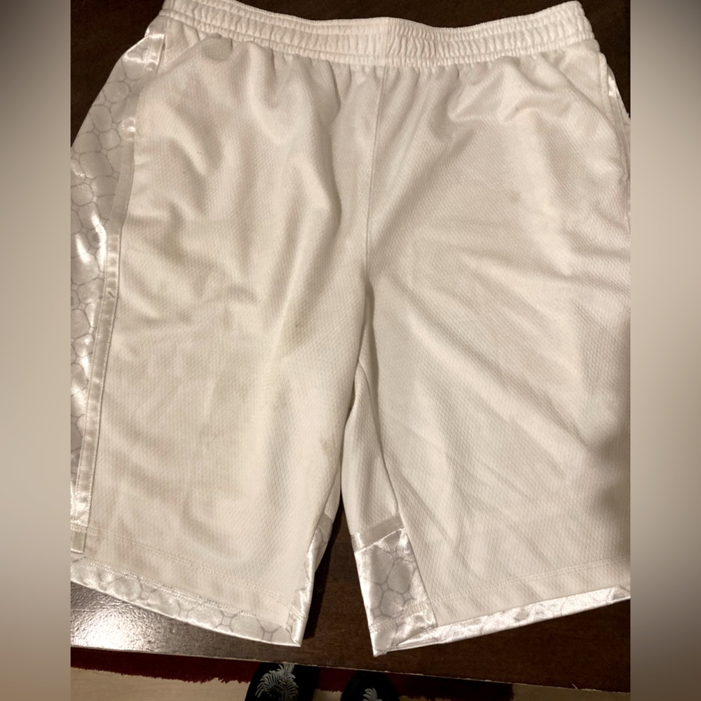 Men’s White Simply For Sports Ball Shorts